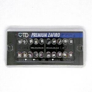 Brackets estético Premium Zafiro TD® ganchos 3, 4, 5