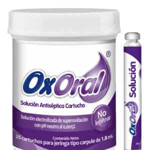OxOral® solución antiséptica cartucho